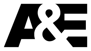 A & e television network logo