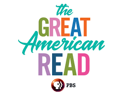 A colorful logo for the great american read.